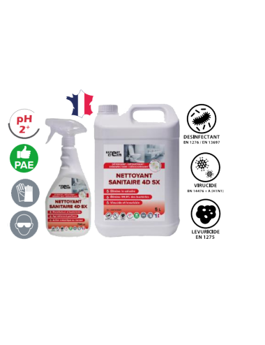 Nettoyant sanitaire 4D SX